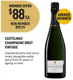 Dan Murphy's Castelnau champagne brut vintage offer