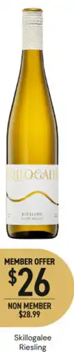 Dan Murphy's Skillogalee Riesling offer