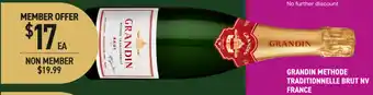 Dan Murphy's Grandin methode traditionnelle brut nv france offer