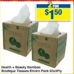 My Chemist Health + Beauty Bamboo Boutique Tissues Enviro offer