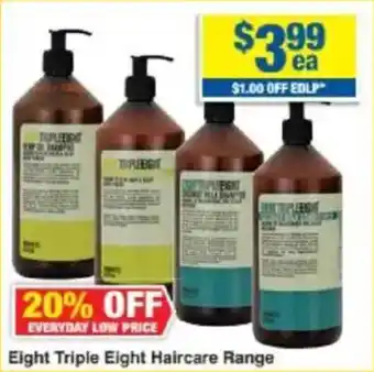 My Chemist Eight Triple Eight Haircare Range offer