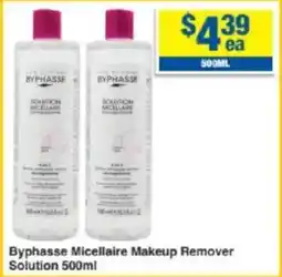 My Chemist Byphasse Micellaire Makeup Remover Solution offer