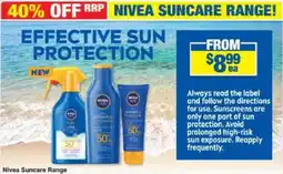 My Chemist Nivea Suncare Range offer