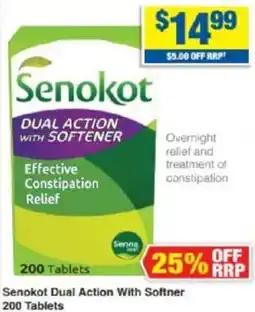 My Chemist Senokot Dual Action With Softner offer