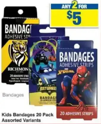 My Chemist Kids Bandages Assorted Variants offer