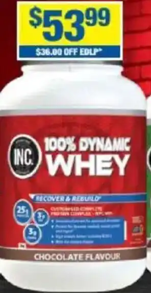 My Chemist 100% Dynamic Whey offer