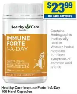 My Chemist Healthy Care Immune Forte 1-A-Day offer