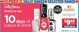 Direct Chemist Outlet Sally Hansen Selected Range offer