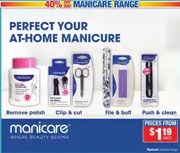 Direct Chemist Outlet Manicare Selected Range offer