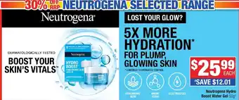 Direct Chemist Outlet Neutrogena Hydro Boost Water Gel offer