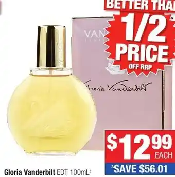 Direct Chemist Outlet Gloria Vanderbilt EDT offer