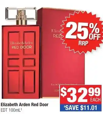 Direct Chemist Outlet Elizabeth Arden Red Door EDT offer