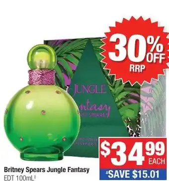 Direct Chemist Outlet Britney Spears Jungle Fantasy EDT offer