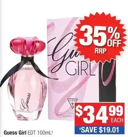 Direct Chemist Outlet Guess Girl EDT offer