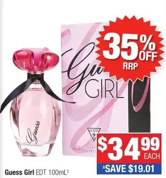 Direct Chemist Outlet Guess Girl EDT offer