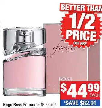 Direct Chemist Outlet Hugo Boss Femme EDP offer