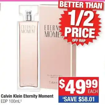 Direct Chemist Outlet Calvin Klein Eternity Moment EDP offer