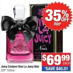 Direct Chemist Outlet Juicy Couture Viva La Juicy Noir EDP offer