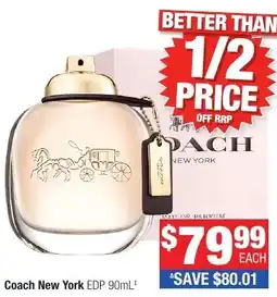 Direct Chemist Outlet Coach New York EDP offer