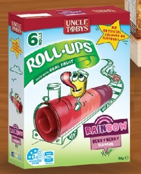 Coles Uncle Tobys Roll Ups 94g offer