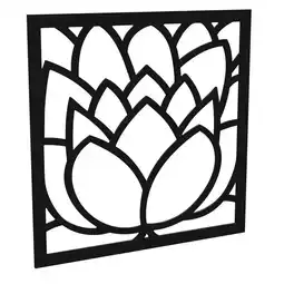 Stratco Wall Art Lotus 600mm offer