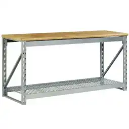 Stratco Heavy Duty Bench With Timber Top offer