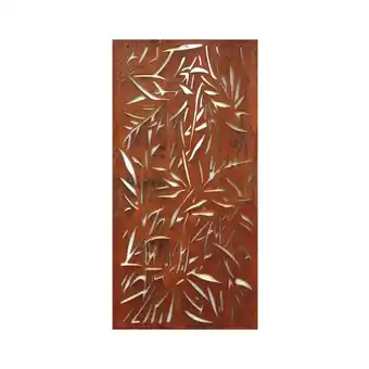 Stratco Real Rust Steel Screen Jungle 1200 x 600 Mm offer