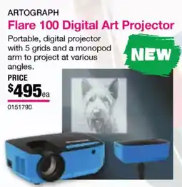 Eckersley's Art & Craft Flare 100 Digital Art Projector offer