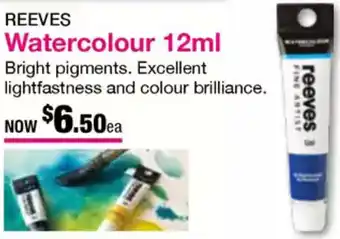 Eckersley's Art & Craft Watercolour offer