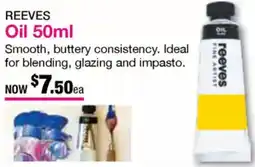 Eckersley's Art & Craft Oil offer