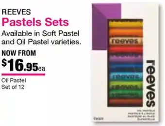 Eckersley's Art & Craft Pastels Sets offer