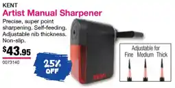 Eckersley's Art & Craft Artist Manual Sharpener offer