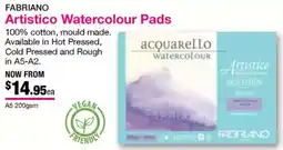 Eckersley's Art & Craft Artistico Watercolour Pads offer