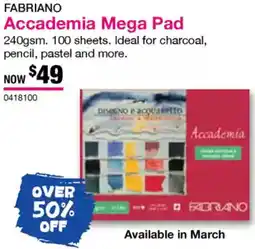 Eckersley's Art & Craft Accademia Mega Pad offer