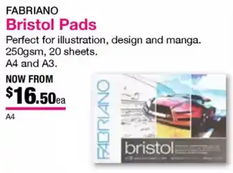 Eckersley's Art & Craft Bristol Pads offer