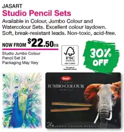 Eckersley's Art & Craft Studio Pencil Sets offer