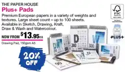 Eckersley's Art & Craft Plus+ Pads offer