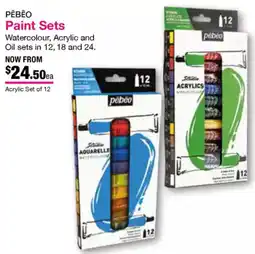 Eckersley's Art & Craft Paint Sets offer