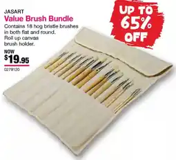 Eckersley's Art & Craft Value Brush Bundle offer