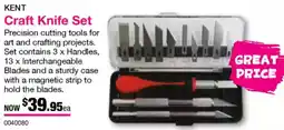 Eckersley's Art & Craft Craft Knife Set offer