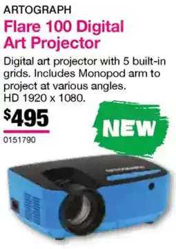 Eckersley's Art & Craft Flare 100 Digital Art Projector offer