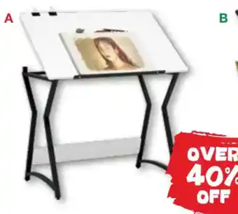 Eckersley's Art & Craft Hourglass Drawing Table offer