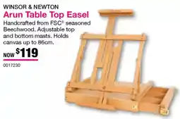 Eckersley's Art & Craft Arun Table Top Easel offer