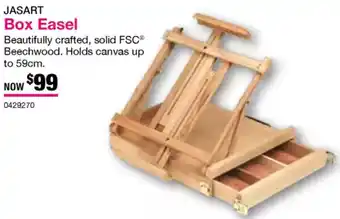 Eckersley's Art & Craft Box Easel offer