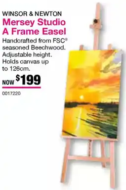 Eckersley's Art & Craft Mersey Studio A Frame Easel offer