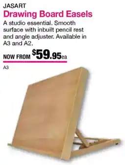 Eckersley's Art & Craft Drawing Board Easels offer