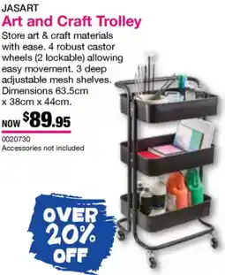 Eckersley's Art & Craft Art and Craft Trolley offer