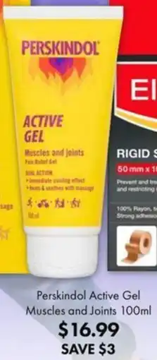 Pharmacy4Less Perskindol Active Gel Muscles and Joints offer