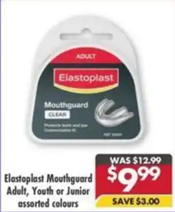 Pharmacy4Less Elastoplast Mouthguard Adult, Youth or Junior assorted colours offer