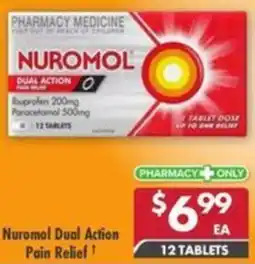 Pharmacy4Less Nuromol Dual Action Pain Relief ' offer